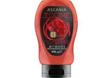 Maasikamaitseline toping ASCANIA 370g