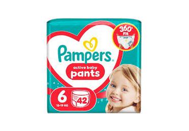 Püksmähkmed PAMPERS JP S6 13-19kg 42tk
