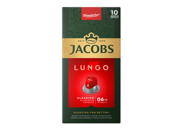 Kohvikapslid JACOBS Lungo Classic10x5,2g