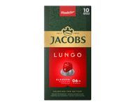 Kohvikapslid JACOBS Lungo Classic10x5,2g