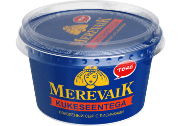 Sulatatud juust kukeseen. MEREVAIK 200g