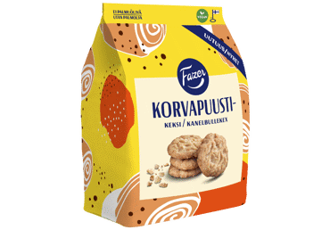 Küpsised kaneelirulli maitsel.FAZER 270g