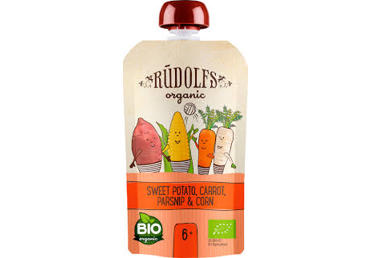 Püree köögivil.maisiga RUDOLFS 110g 6k