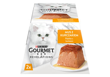 Kassisööt GOURMET Revelations kana2x57g