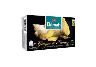 Must tee ingveri-mee maits.DILMAH 20x1.5g