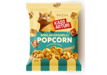 Popkorn s.karam.Kass Arturi BALTIKA 65g