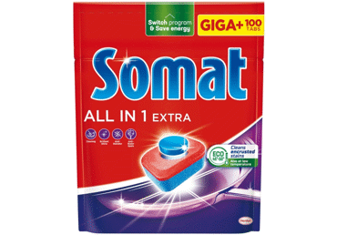 Nõudepesum.tablet.SOMAT Ai1 Extra 100tk