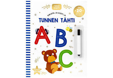 Raamat Kirjuta ja kustuta. Tunnen tähti