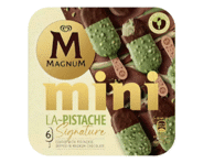 Jäätis pistaatsia MAGNUM multipakk 6x43g