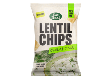 Läätsekrõpsud koor.tilliga EAT REAL 95g