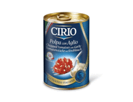 Kons.tomati tükkid küüslau-ga CIRIO 400g