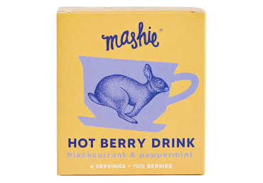 Marjapüree MASHIE mustsõstra 4x45g