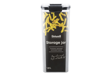 Säilituspurk UNIWELL Clip 1.8l