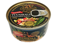 Suured tuunikala tükid soolvees, 185g