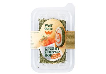 Toorjuusturull lõhega WELL DONE 100g