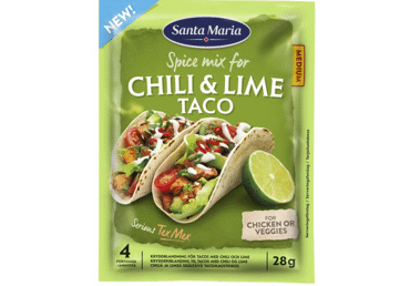 Maits.tšilli.laimi tako.SANTA MARIA 28g