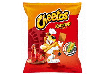 Maisikrõpsud ketšupiga CHEETOS 43g