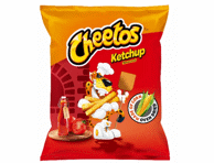 Maisikrõpsud ketšupiga CHEETOS 43g