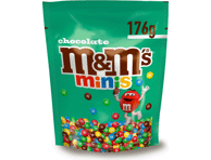 Dražee piimašokolaadiga M&M'S Minis 176g