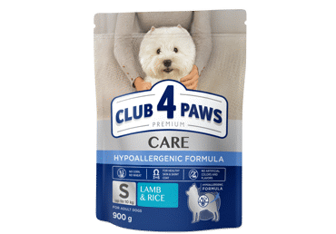 Koera kuivtoit CLUB 4 PAWS lamb-riis900g