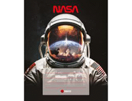 Kaustik Nasa DISCO 32lk, ruuduline