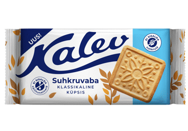 Klassikaline küpsis s-vaba KALEV 163g