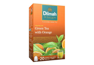 Roheline tee DILMAH apelsin 20x1.5g