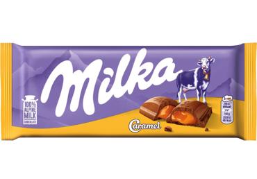Šokolaad Caramel MILKA 100g