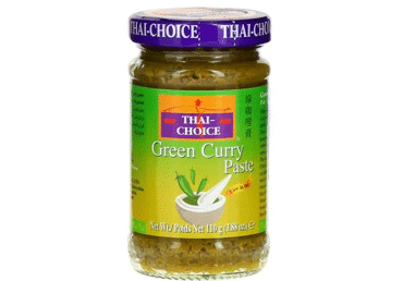 Roheline karripasta THAI-CHOICE 110g - 1