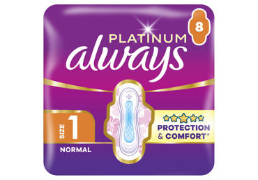 Hügieenisidemed ALWAYS Paltinum S1 8tk