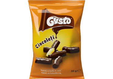 Maisisnäkid kakaoga Gusto 50g