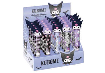 Kustukumm KUROMI reguleeritav, 1tk