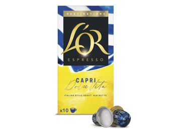 Kohvikapslid L`OR Capri 10x5,2g