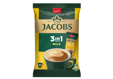 Kohvijook 3in1 JACOBS Mild 10x11.1g