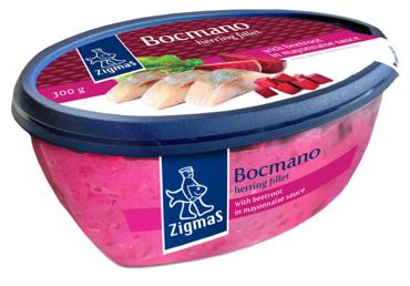 Heeringa filee peediga BOCMANO 300g