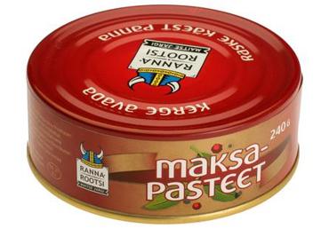 Maksapasteet RANNAROOTSI 240g - 2