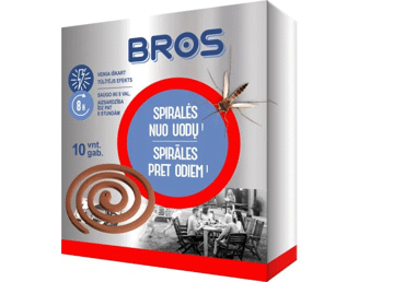 Sääsetõrjespiraal BROS 10tk - 2