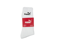 Spordisokid PUMA 35-38 pikk, valge 3p