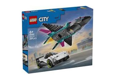 Konstruktor LEGO Hävitaja vs auto 60489 - 1