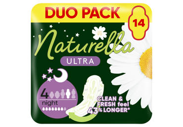 Hüg.sid.NATURELLA UltraNight Kummel 14tk