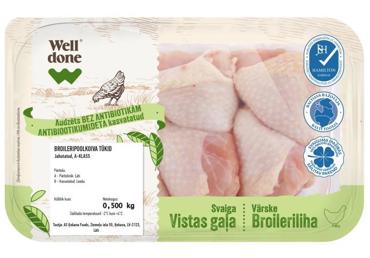 Br.poolkoiva tükid WELL DONE ABta,500g - 2