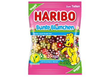 Kummik.Bunte Blümchen HARIBO 175g