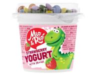 Jogurt DINI maasika, dražeega, 135g