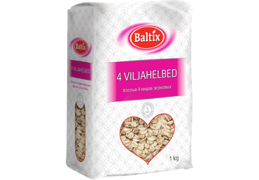 Neljaviljahelbed BALTIX 1kg