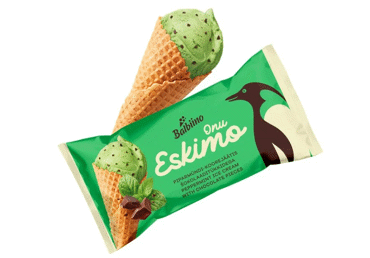 Jäätis piparmündi- šok.tük.ONU ESKIMO80g