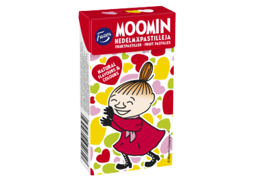 Kummikommid puuvilja Moomin FAZER 40g - 2