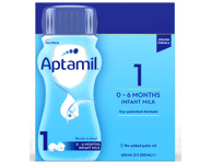 Piimasegu Aptamil 1 0K+, 2x200ml
