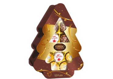 Jõulukompvekikarp FERRERO COLLECTION129g