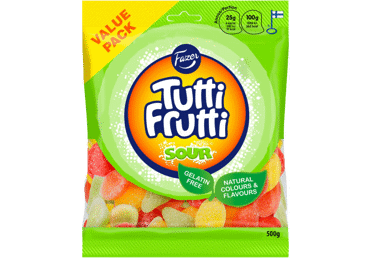 Kummikommid hapud XXL FAZER 500g