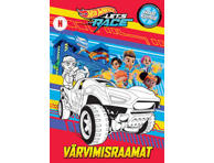 Raamat Hot wheels. Värvimisraamat